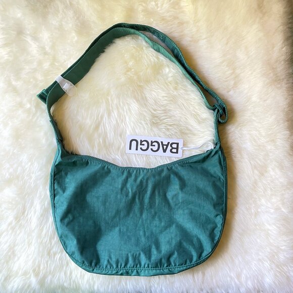 NWT Baggu Medium Crescent Bag - Cypress - Picture 2 of 8